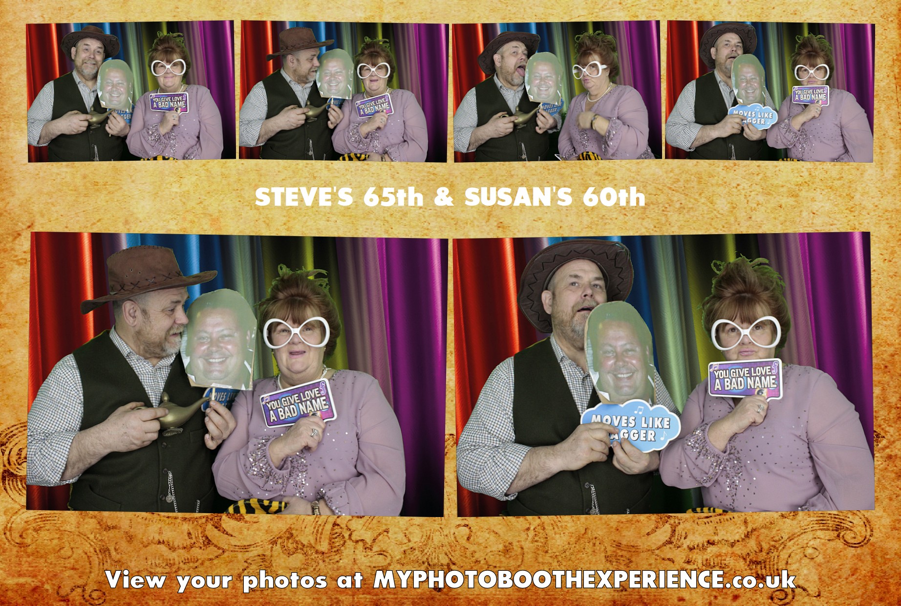 Steve's 65th & Susan 60th Birthday | View more photos from the event at gallery.myphotoboothexperience.co.uk/u/MyPhotoBoothExperienceLtd/Steves-65th-Susan-60th-Birthday